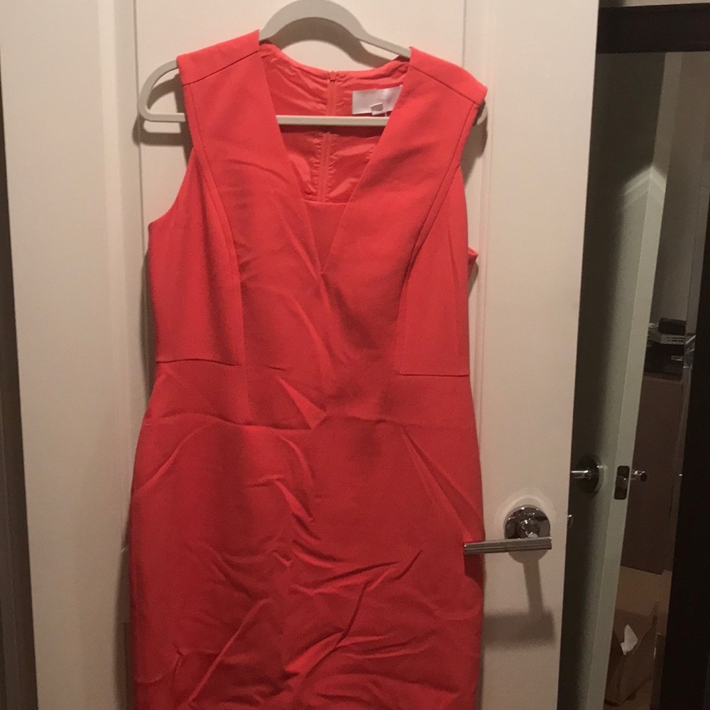 Peach dress